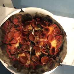 Halloween Pepperoni Pizza