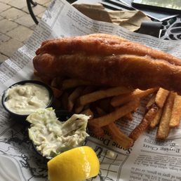 fish and chips on a plate fish and chips on a plate