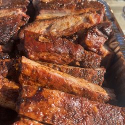 Silverback BBQ - Smoked pork ribs