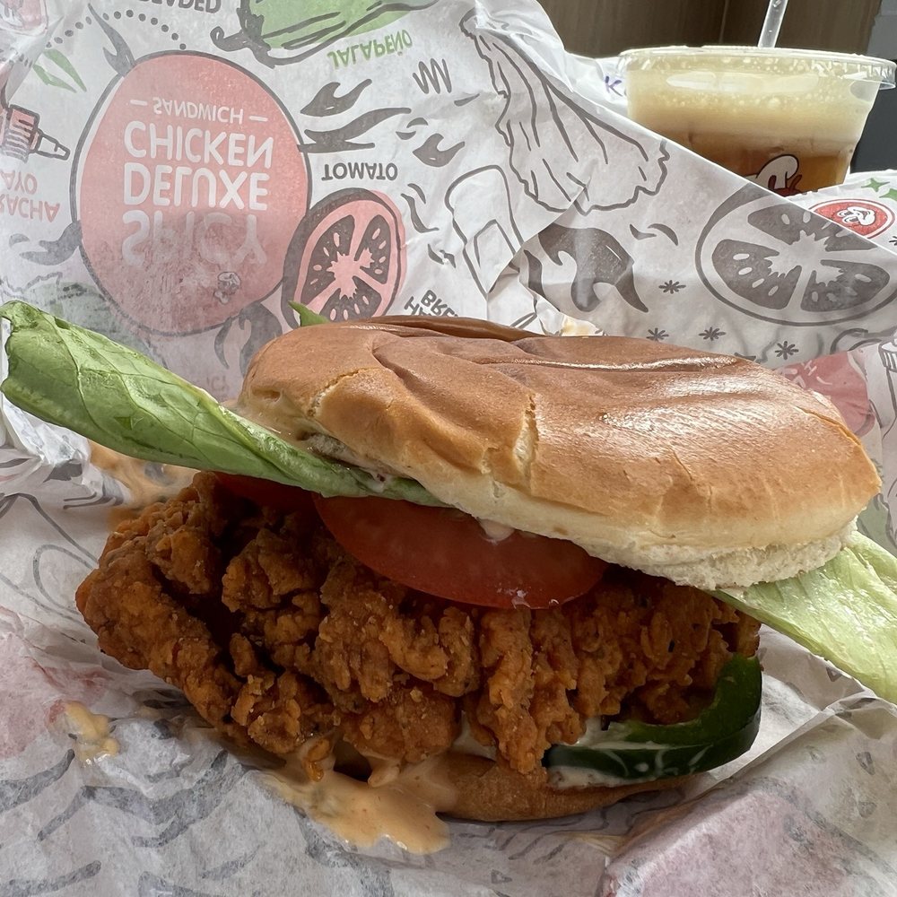 Jollibee - Chicken sandwich Deluxe Chicken Sandwich - Chicken Shop Near Me - Alhambra, California Jollibee - Chicken sandwich Deluxe Chicken Sandwich - Chicken Shop Near Me - Alhambra, California