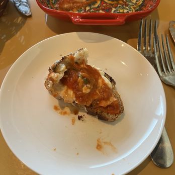 Amuri - Fried burrata on bread - Italian Near Me - San Diego, California