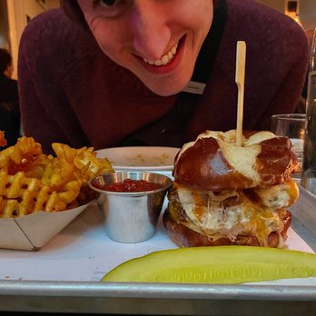 Emily - The Emmy Double Stack Burger - Pizza Near Me - New York, New York Emily - The Emmy Double Stack Burger - Pizza Near Me - New York, New York