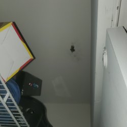 Hole in ceiling