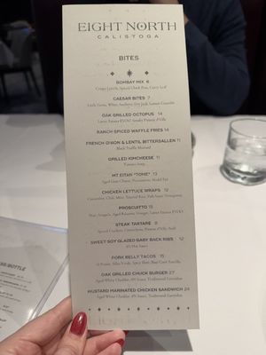 Menu photo 5 Eight North Calistoga, CA Menu photo 5 Eight North Calistoga, CA