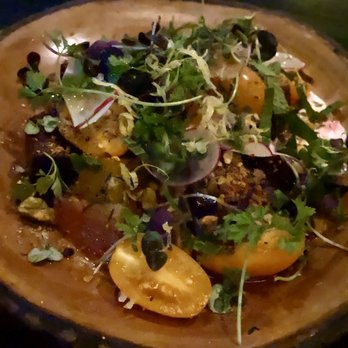 Stubborn Seed - Florida Tomatoes & Beets - New American Near Me - Miami Beach, Florida Stubborn Seed - Florida Tomatoes & Beets - New American Near Me - Miami Beach, Florida