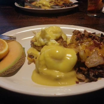 Rusty Pelican Cafe - Original Eggs Benedict - Desserts Near Me - Mill Creek, Washington