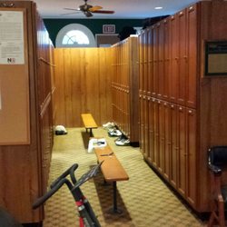 Somerset Hills Country Club - Old locker room; they've redone this since.