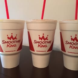 Bought 3 medium smoothies and had to throw away 2 of them because they were horrible! Waste of money! Bought 3 medium smoothies and had to throw away 2 of them because they were horrible! Waste of money!