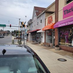 Charlotte B Closet - Street parking view