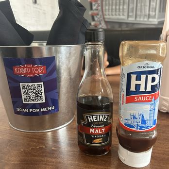 The Kenney Fort British Pub - Malt Vinegar and HP sauce - Pubs Near Me - Round Rock, Texas The Kenney Fort British Pub - Malt Vinegar and HP sauce - Pubs Near Me - Round Rock, Texas