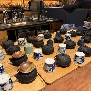 Pagu - Beautiful display of teapots & cups for their teas! - Japanese Near Me - Cambridge, Massachusetts Pagu - Beautiful display of teapots & cups for their teas! - Japanese Near Me - Cambridge, Massachusetts