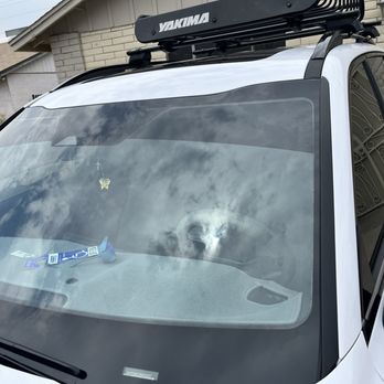 Eagle Wraps & Tint - Windshield with tint stripe and WPF. - Vehicle Wraps Near Me - Phoenix, Arizona