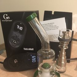 MaryJanes Natural Remedy's Glass and Gifts - G9 Greenlightvapes 2018 Tick eNail