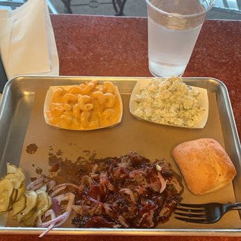 ONE90 Smoked Meats - Amazing BBQ pulled pork with mac & cheese and potato salad! - Barbeque Near Me - Dallas, Texas