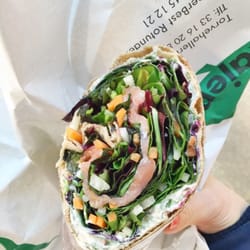 Fiskerikajen - Lakse-wrap. Lækkert!