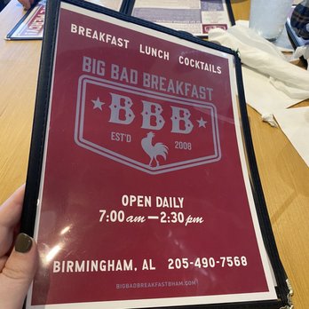 Big Bad Breakfast - Greystone - Menu - Breakfast & Brunch Near Me - Birmingham, Alabama Big Bad Breakfast - Greystone - Menu - Breakfast & Brunch Near Me - Birmingham, Alabama