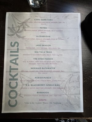 Menu photo 8 14 Parish Restaurant and Rhum Bar Chicago, IL Menu photo 8 14 Parish Restaurant and Rhum Bar Chicago, IL