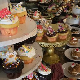 Can't forget Their Dessert table!