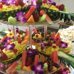 Cathy's Custom Catering - Customized fresh fruit tree ! Signature piece