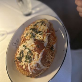 Sinatra - Eggplant parm   Crispy and the pasta was great - Italian Near Me - Nashville, Tennessee