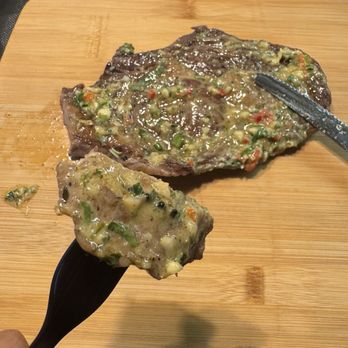 Poke Stop - Cowboy Rib Eye Steak with Garlic Butter - Hawaiian Near Me - Mililani, Hawaii