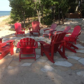 Keller Caretaking - Natural fire pit on Lake Michigan. - Landscaping Near Me - Harbor Springs, Michigan
