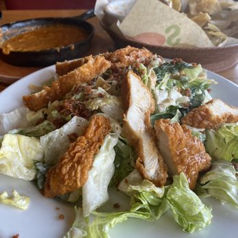 Chili's - Boneless Buffalo Chicken Salad (No Pico and No Blue Cheese Crumbles) - Tex-Mex Near Me - Mission Viejo, California