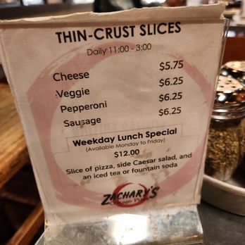 Zachary's Chicago Pizza - Lunch options - Pizza Near Me - Berkeley, California