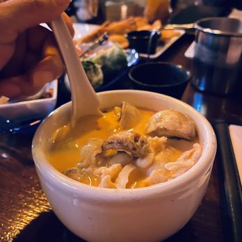 Karma Asian - Chicken Coconut Soup (Tom Hai Gai) - Asian Fusion Near Me - Denver, Colorado