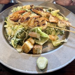Smoke On the Water - Cesar Salad with Grilled Shrimp