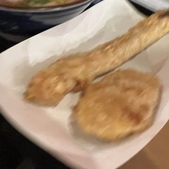 Marugame Udon - Zucchini & sweet potato tempura - Japanese Near Me - Costa Mesa, California