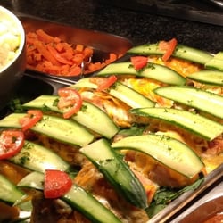 Green & Baker - Salmon darnes, Green & Baker hot food