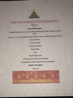 Menu photo 7 Crafty Crab Bensalem, PA