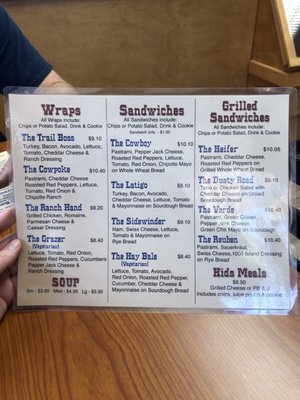 Menu photo 1 Jed's Chino Valley, AZ Menu photo 1 Jed's Chino Valley, AZ