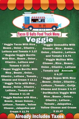 Menu photo 7 Tacos El Salto Vallejo, CA Menu photo 7 Tacos El Salto Vallejo, CA