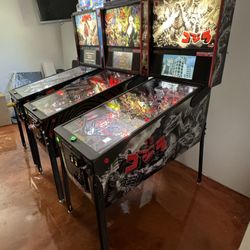 Orange County Pinballs - Godzilla 70th Anniversary Premium Edition pinball machine by Stern on sale