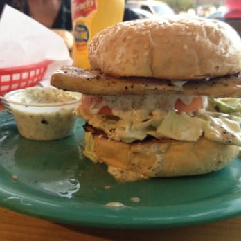 Coconuts Fish Cafe - Mahi Mahi burger from heaven. Rivals my fave on the island...from Paia Fishmarket. - Seafood Near Me - Kihei, Hawaii Coconuts Fish Cafe - Mahi Mahi burger from heaven. Rivals my fave on the island...from Paia Fishmarket. - Seafood Near Me - Kihei, Hawaii