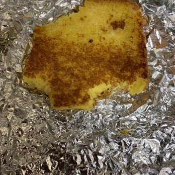 The Crossroads BBQ - This what they call corn bread. Flavorless and grilled? - Barbeque Near Me - Carmel, California The Crossroads BBQ - This what they call corn bread. Flavorless and grilled? - Barbeque Near Me - Carmel, California