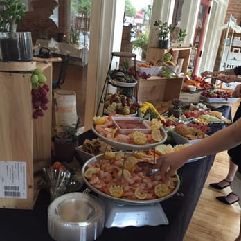 Hickory BBQ & Grill - Meat and cheeses display - Caterers Near Me - Brighton, Michigan