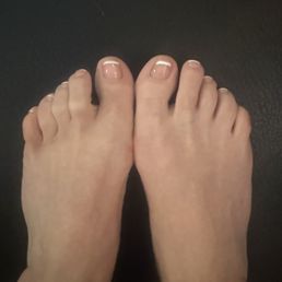 French gel pedicure French gel pedicure