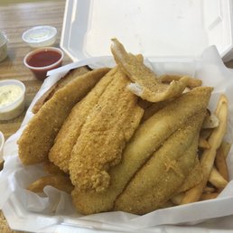 5 Piece with fries and toast