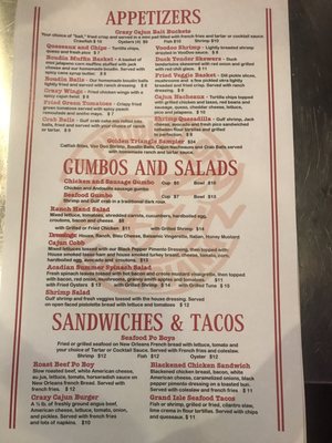 Menu photo 3 Crazy Cajun Beaumont Beaumont, TX