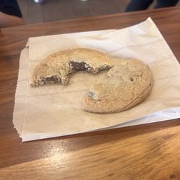 Chocolate chip cookie (best when warmed up)