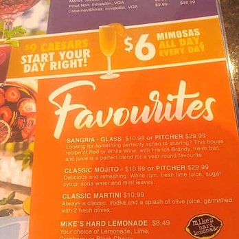 Al Mac's Buffet - drinks 202304 - Bars Near Me - Niagara Falls, Ontario