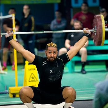 Long Beach Weightlifting - One of our athletes, Jonah hitting his snatch opener at last weekend's weightlifting competition. - Trainers Near Me - Long Beach, California Long Beach Weightlifting - One of our athletes, Jonah hitting his snatch opener at last weekend's weightlifting competition. - Trainers Near Me - Long Beach, California