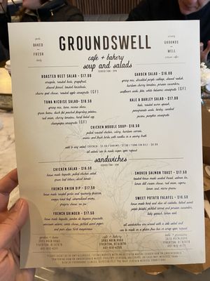 Menu photo 3 Groundswell Cafe and Bakery Tiverton, RI Menu photo 3 Groundswell Cafe and Bakery Tiverton, RI