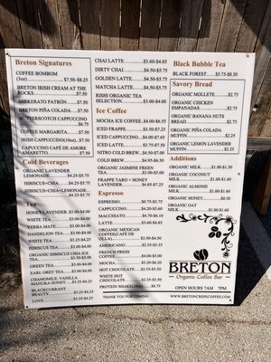 Menu photo 4 Breton Organic Coffee Bar San Antonio, TX Menu photo 4 Breton Organic Coffee Bar San Antonio, TX