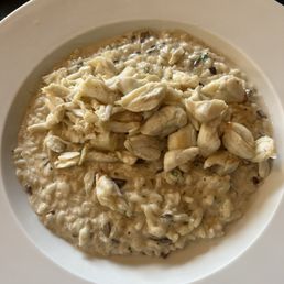 Crab risotto