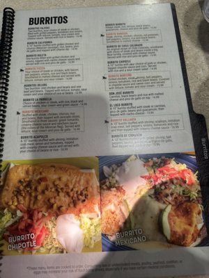 Menu photo 2 La Parrilla Mexican Grill Hampton, VA