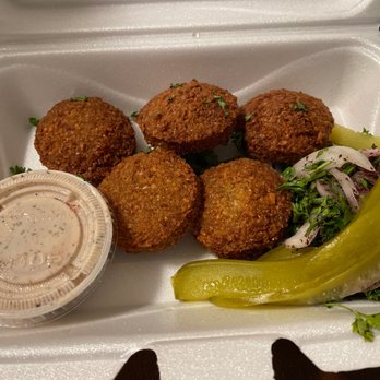 Amy’s Kebab - Falafel appetizer. Sauce and veggies are out of this world. - Salad Near Me - Streamwood, Illinois Amy’s Kebab - Falafel appetizer. Sauce and veggies are out of this world. - Salad Near Me - Streamwood, Illinois